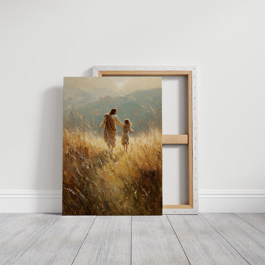 Gentle Journey Through Golden Fields