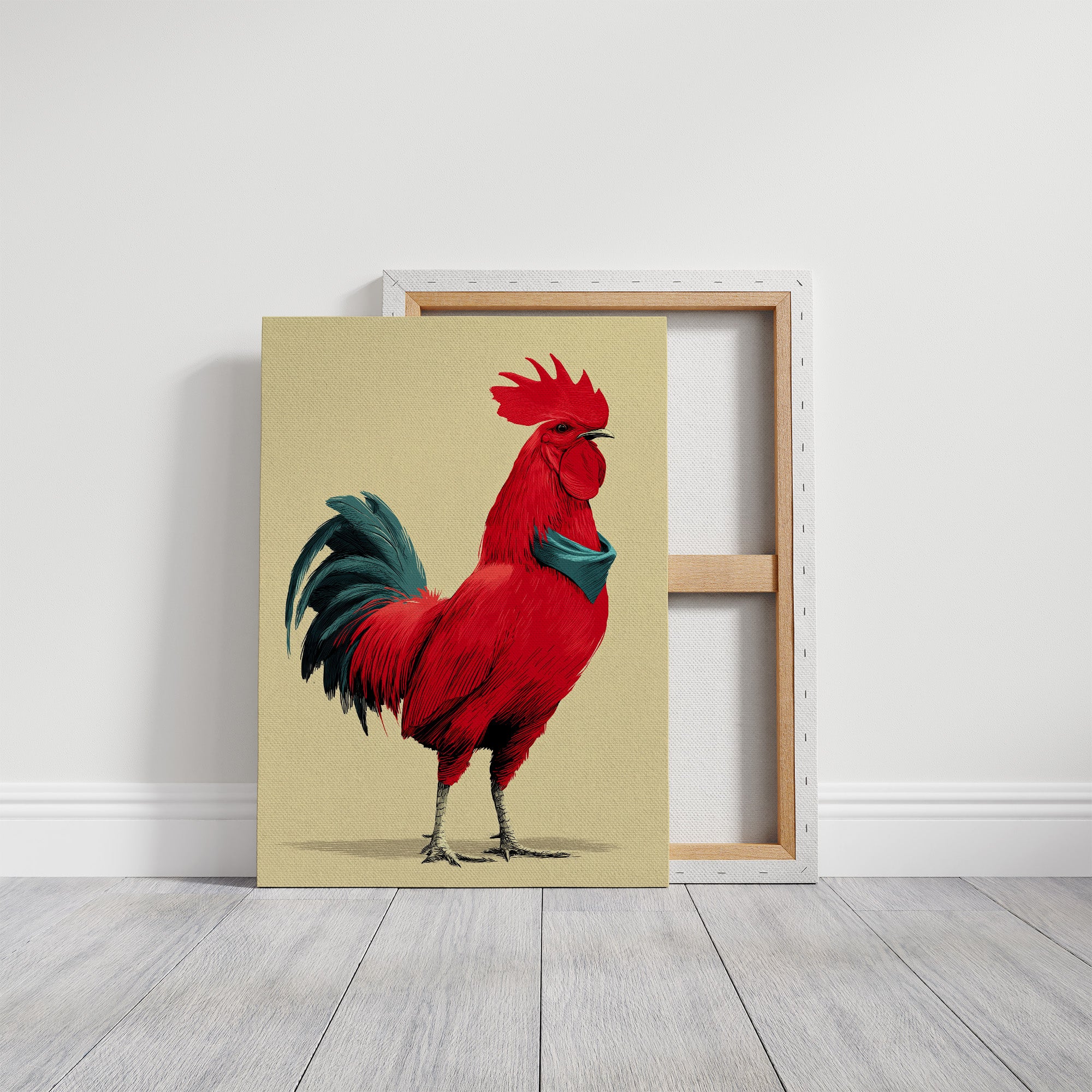 Scarlet Rooster Stance