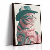 Desert Rose In Teal