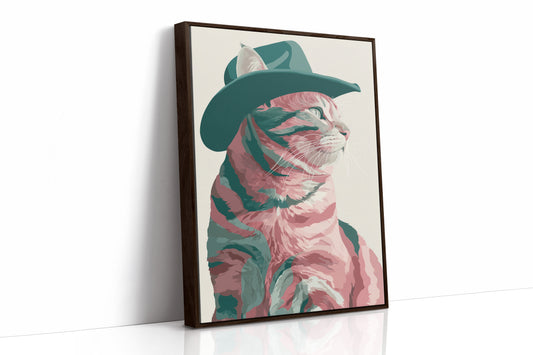 Desert Rose In Teal