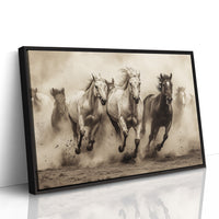 Thunder Hooves Chase Desert Wind