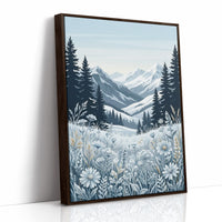 Frosted Meadow: Wildflowers Refuse to Hibernate