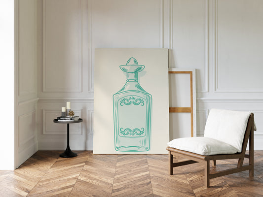 Mint Stories In Crystal Glass