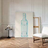 Azure Glass Catches Morning Light