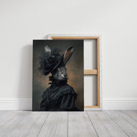 A Rabbit's Midnight Elegance