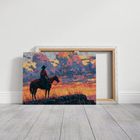 Rider on the Rimrock, Sundown