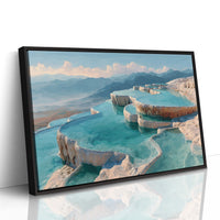 Pamukkale Blue, By Daylight