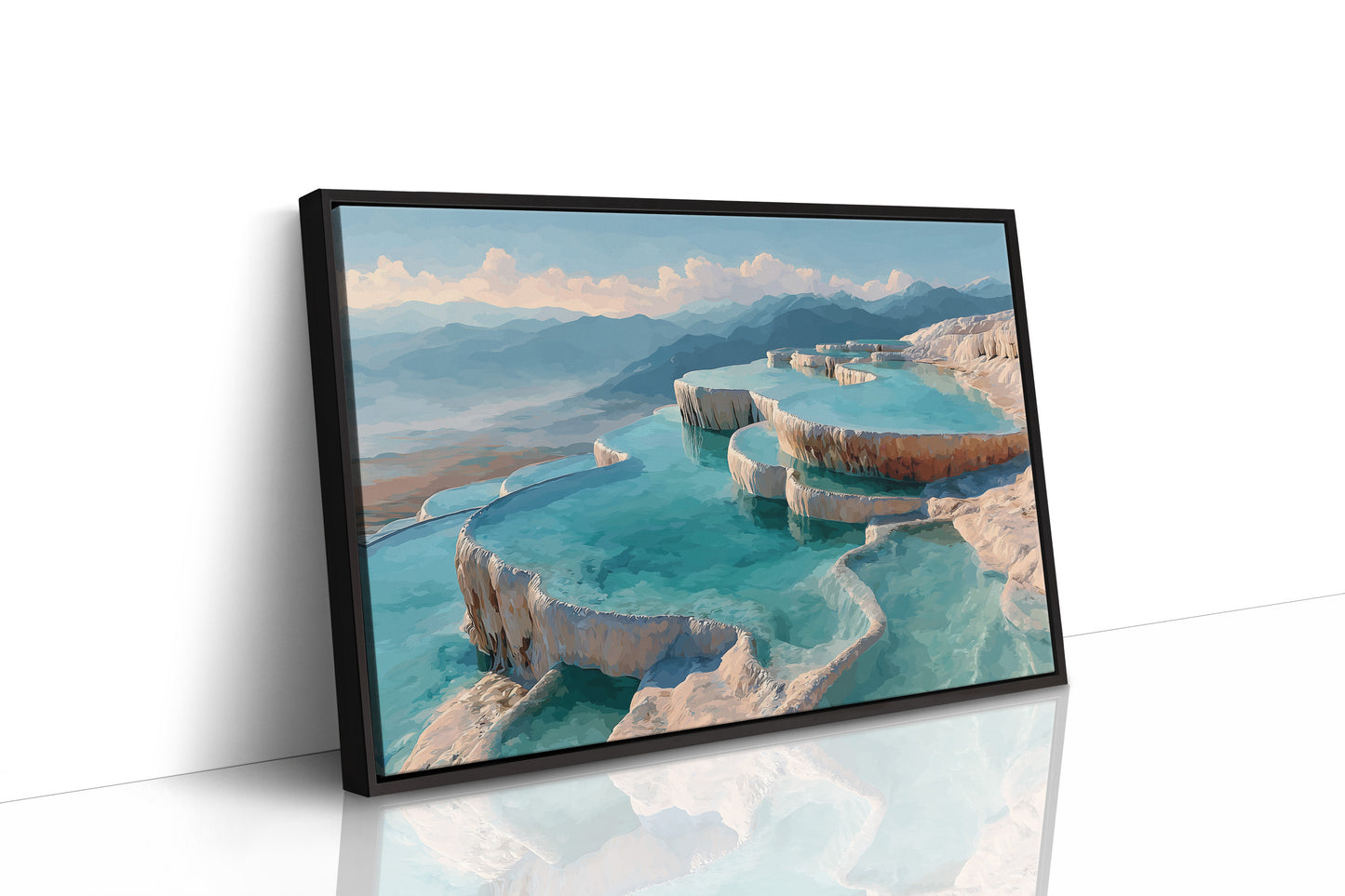 Pamukkale Blue, By Daylight