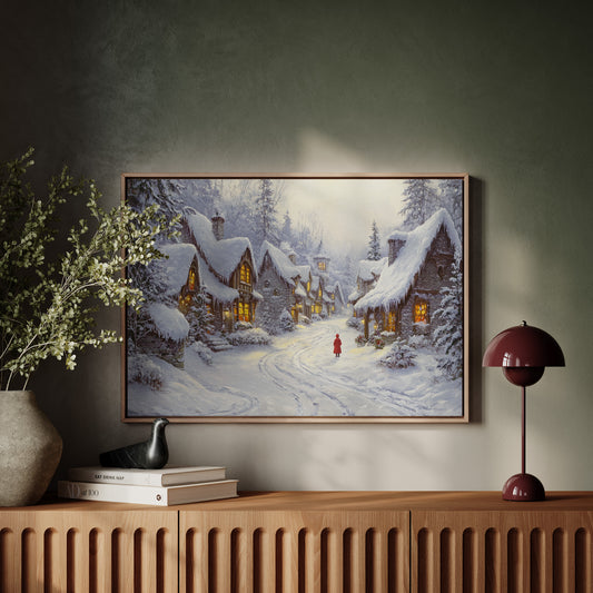 Winter Village Glows With Stories