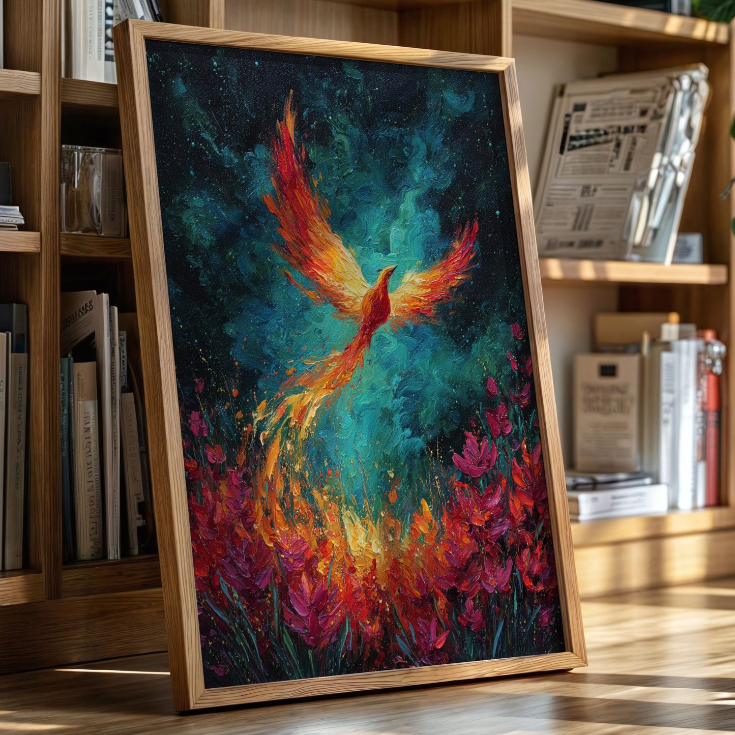Embers Lifted by a Phoenix