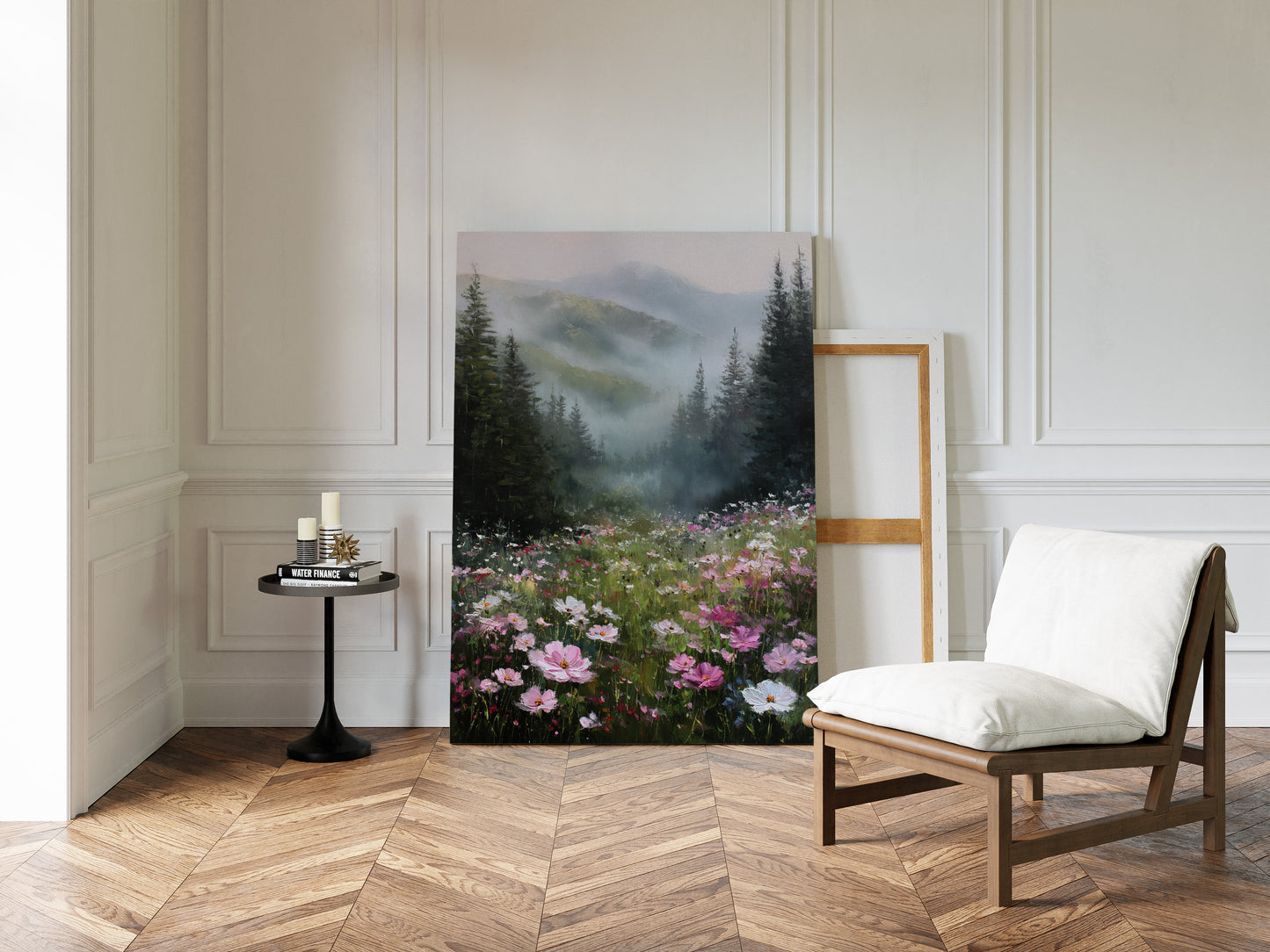 Mountain Meadow Wakes In Pink