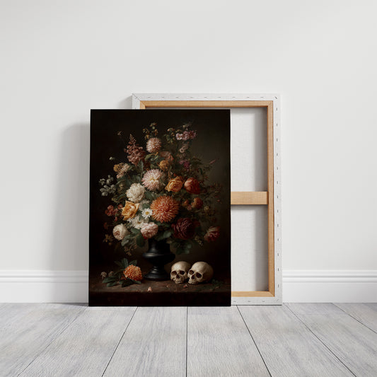 Blossoms Dance With Mortality's Song