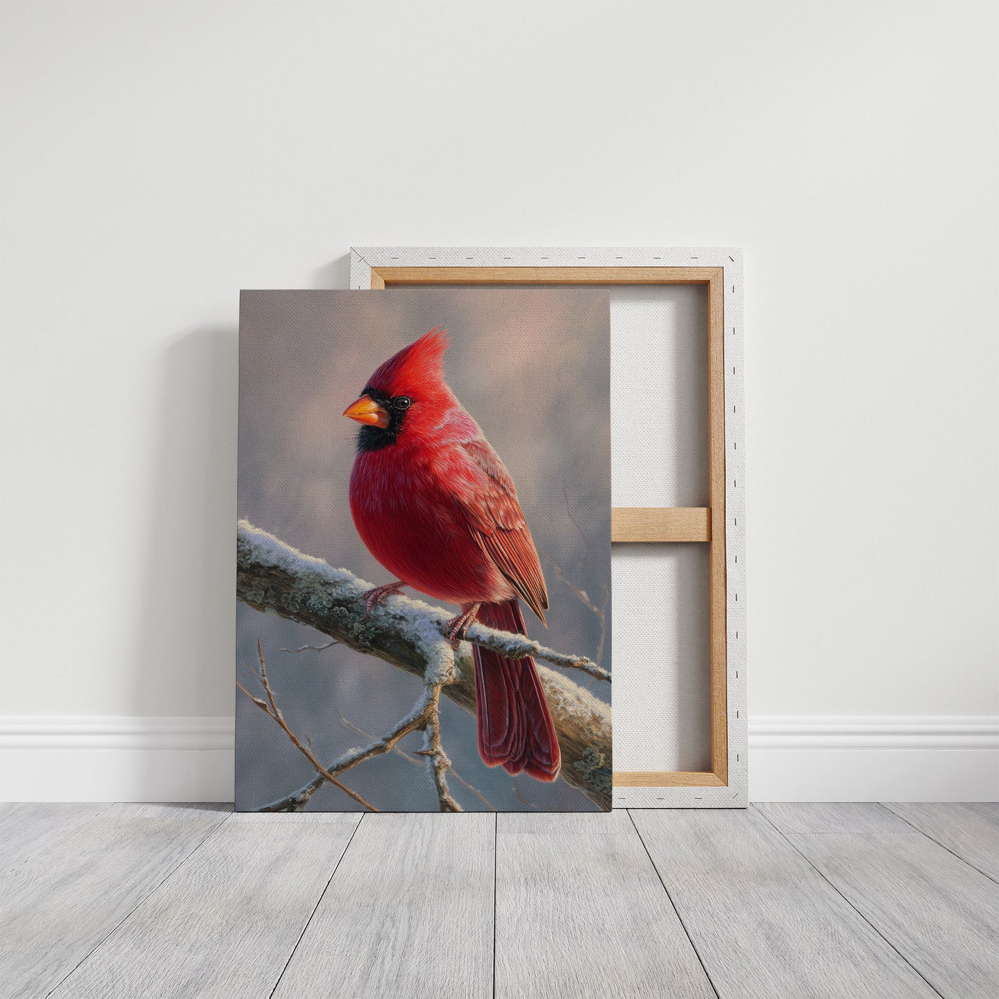 Winter's Scarlet Gift Brings Joy