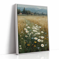 Daisies Where the Wheat Runs Out