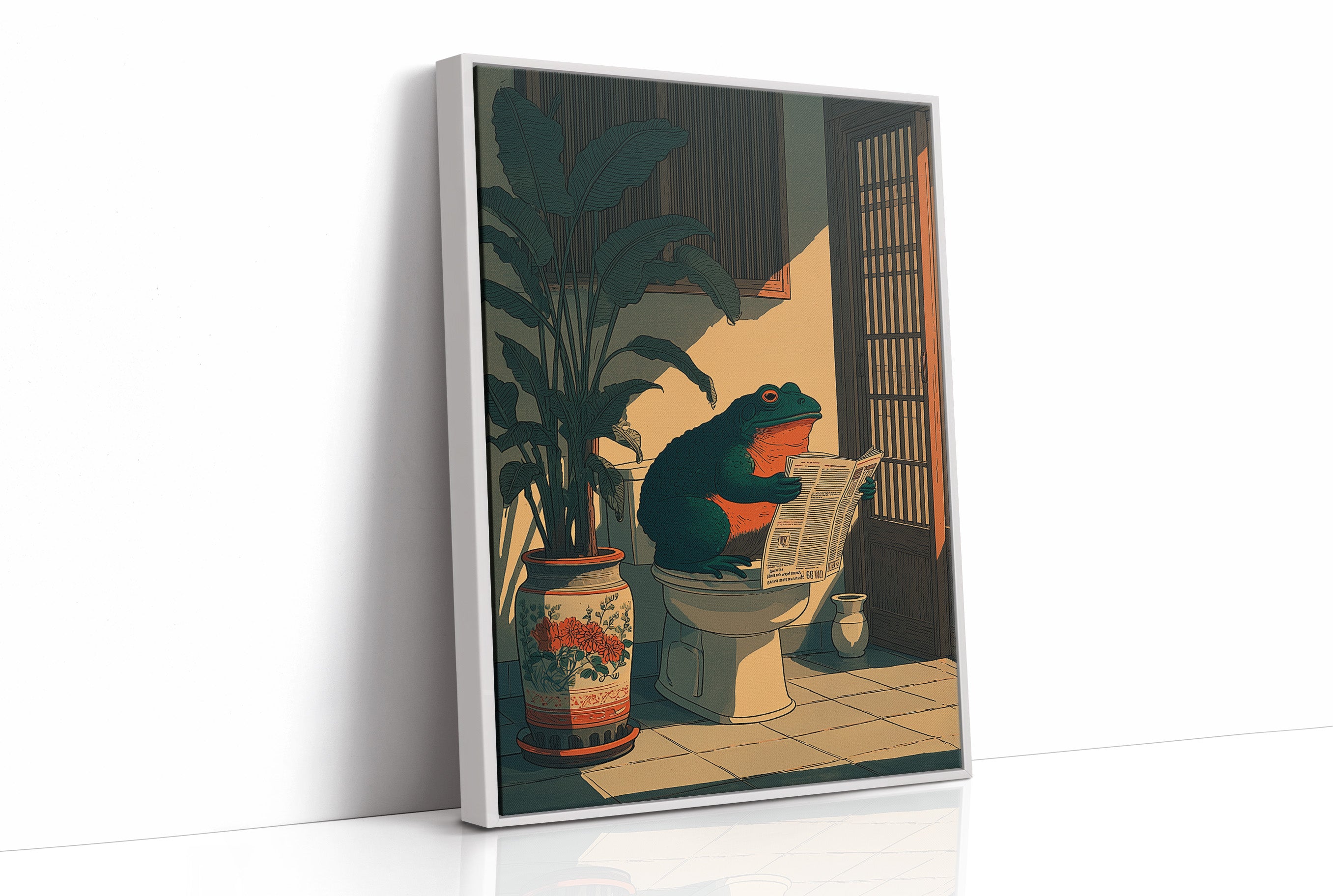 Wise Toad's Morning Paper Ritual