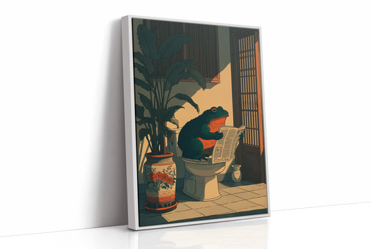 Wise Toad's Morning Paper Ritual