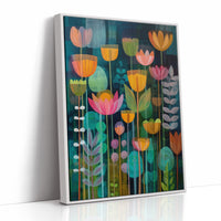 Tulips Toast The Evening Light