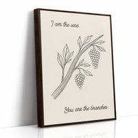 Vineyard Scripture In Simple Lines