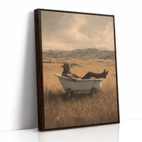 Resting Where The Prairie Ends