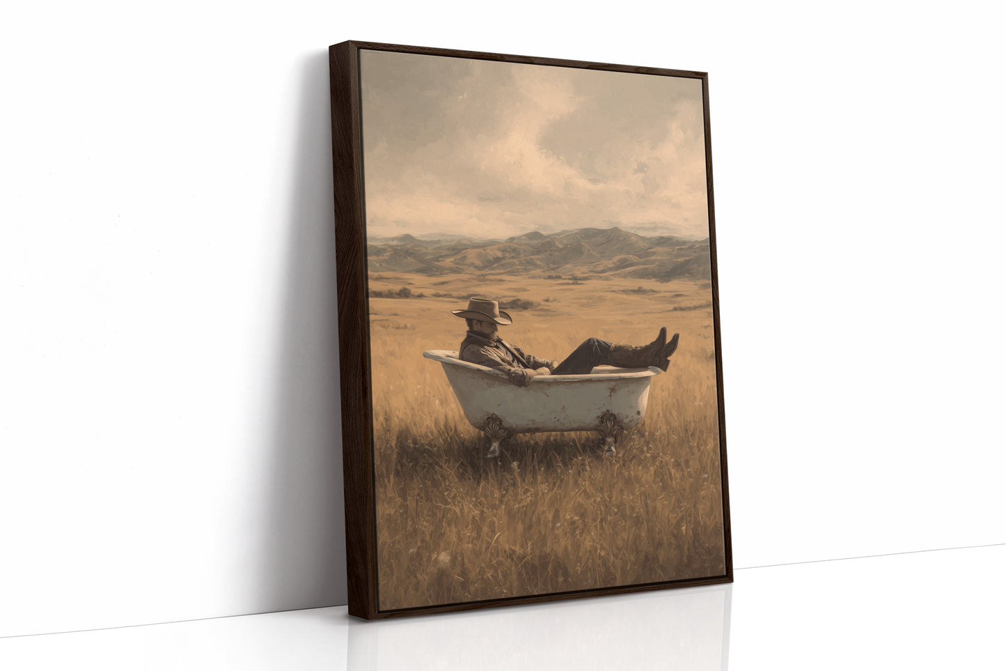 Resting Where The Prairie Ends