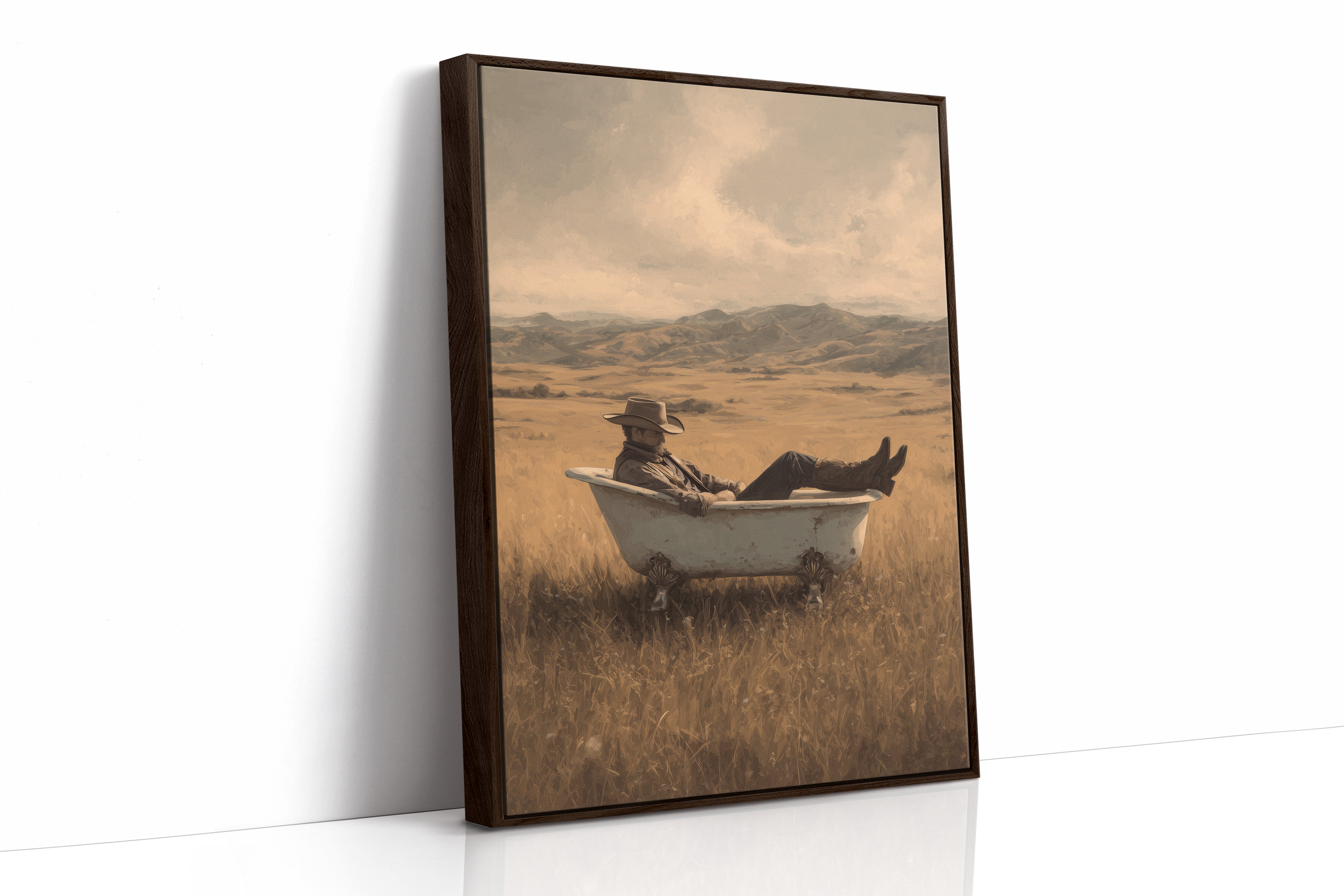 Resting Where The Prairie Ends