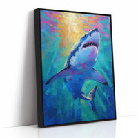 Neon Predator Rises From Depths