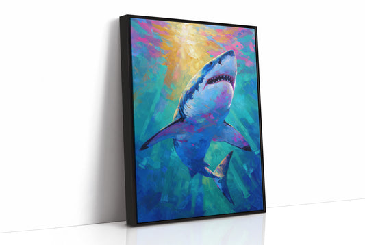 Neon Predator Rises From Depths