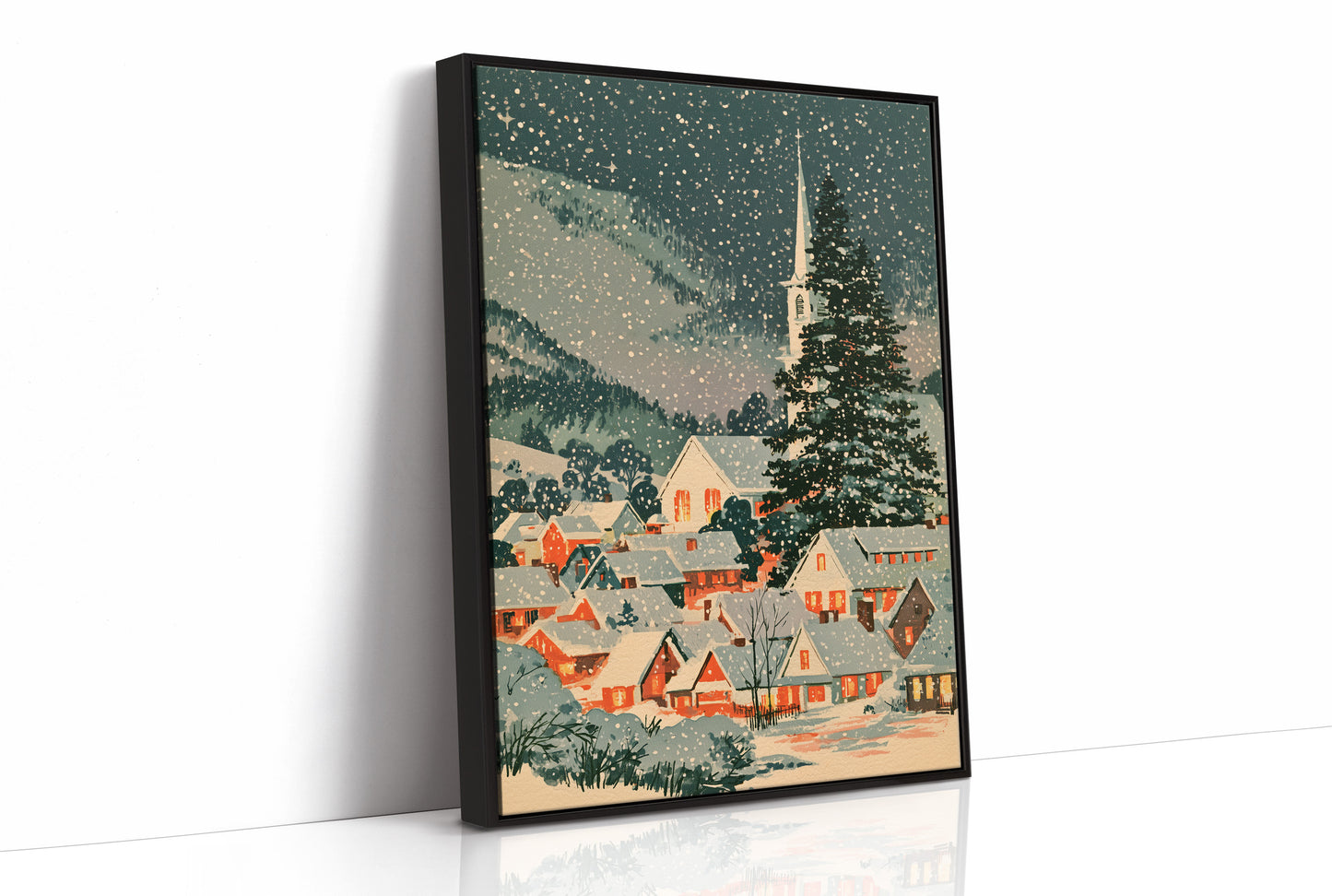 Silent Night Over the Steeple