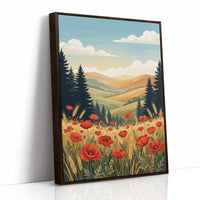 Poppy Fields Forever: Wheat Third-Wheeling