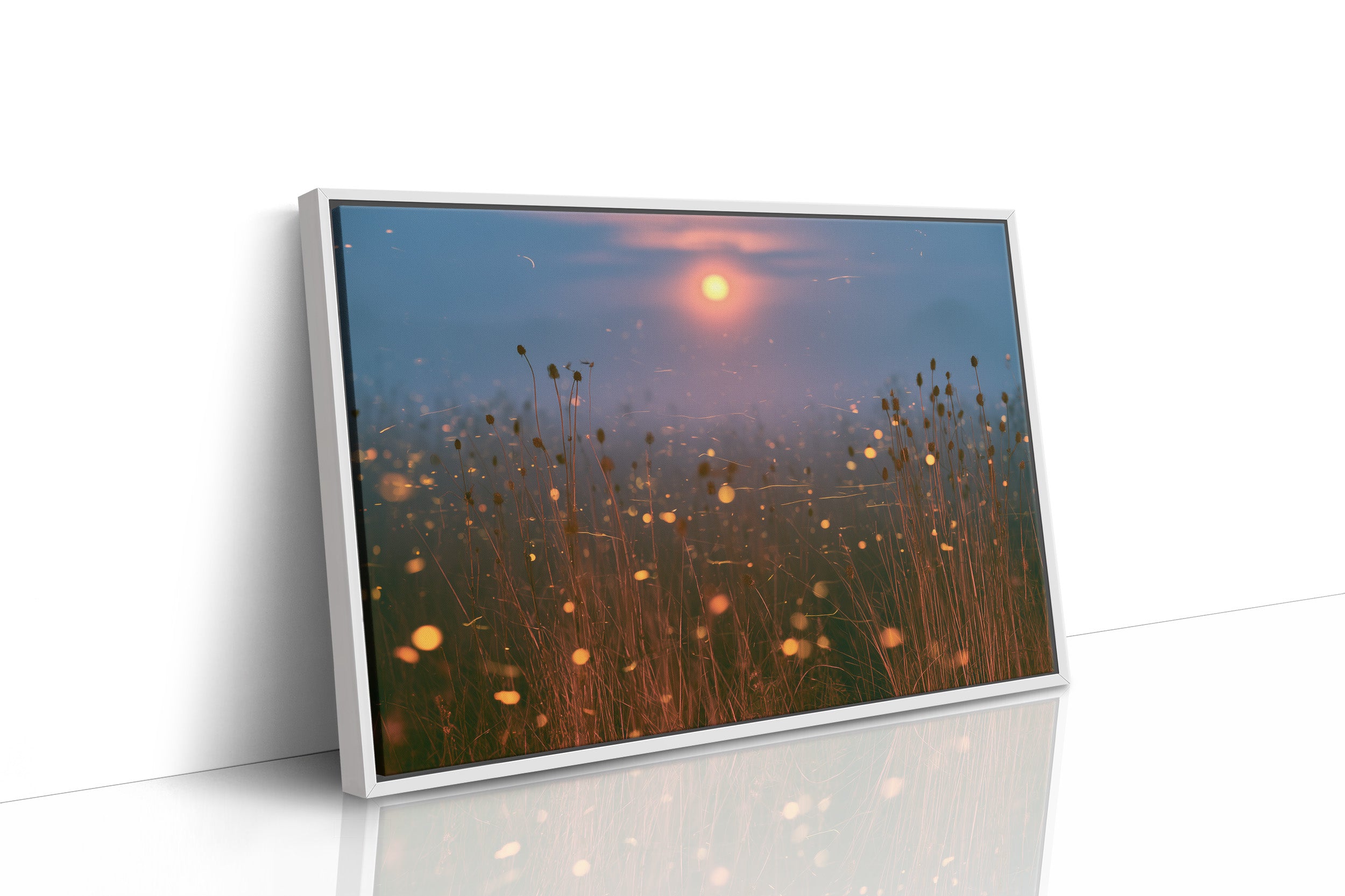 Fireflies at Moonrise