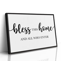 Threshold Blessing In Elegant Script