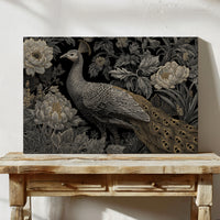 Moonlit Peonies Crown Royal Feathers