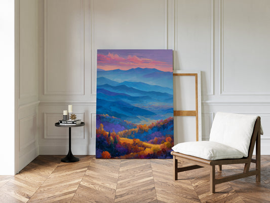 Blue Ridges Paint Autumn's Symphony