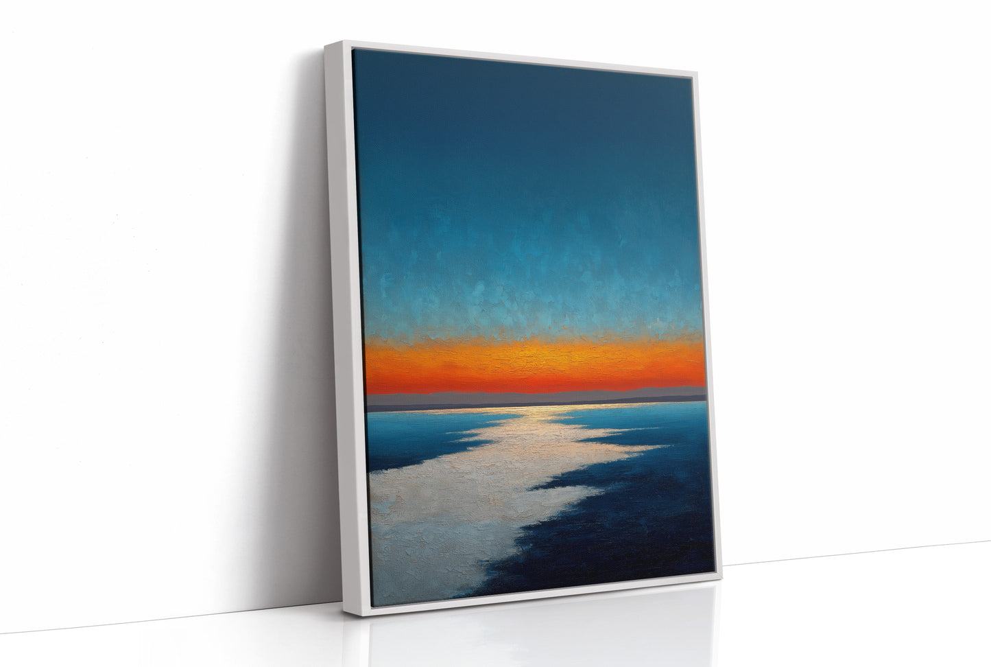 The Horizon Caught Fire First