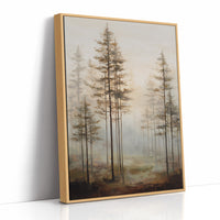 Morning Mist Among Pines