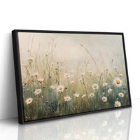 Morning Light Dances Through Daisies