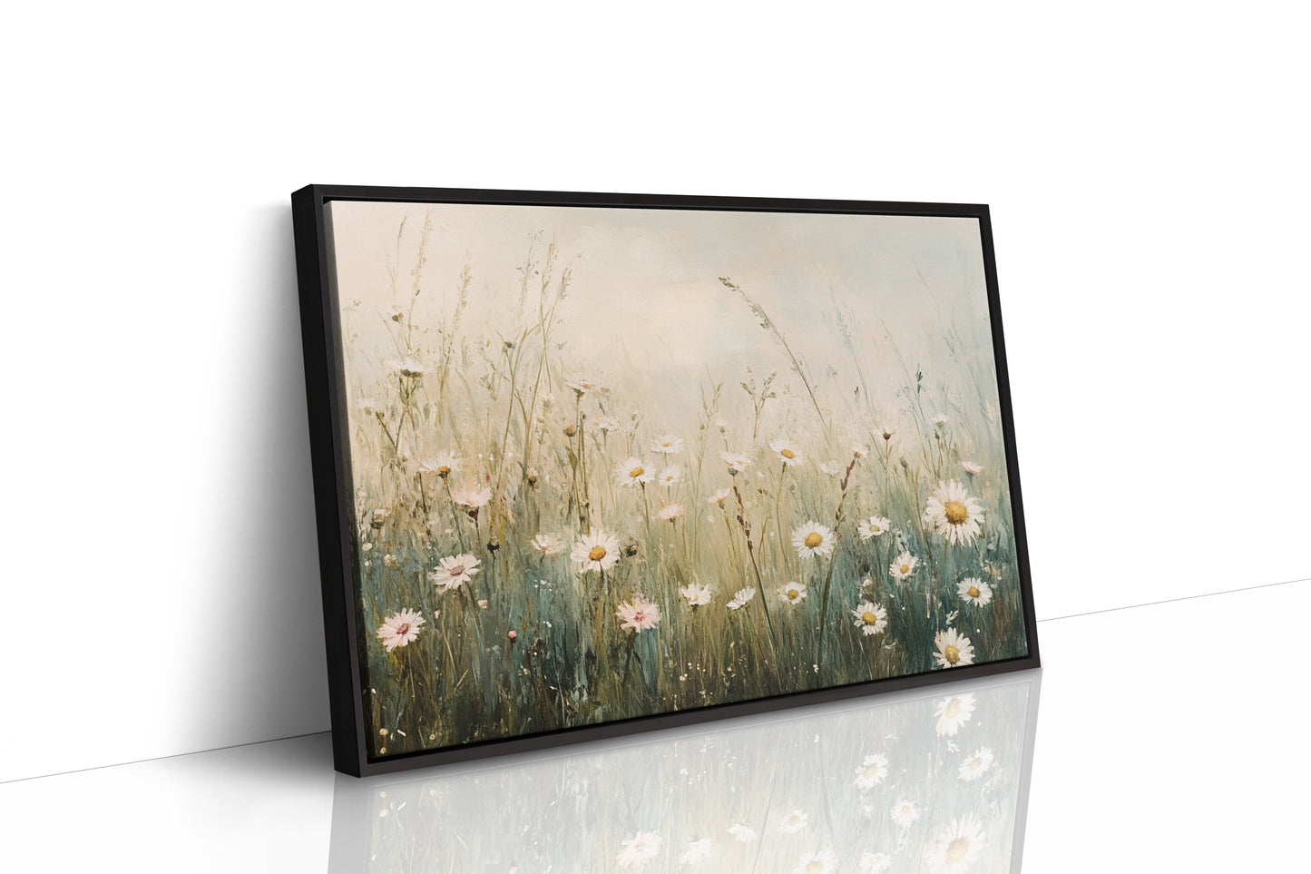 Morning Light Dances Through Daisies
