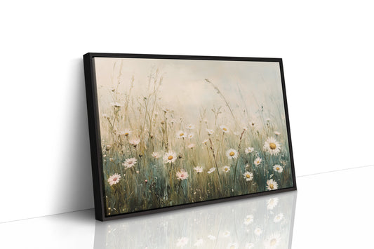 Morning Light Dances Through Daisies