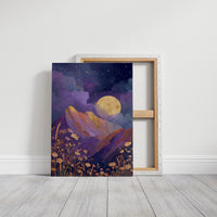 Moonlit Serenade of Wildflowers