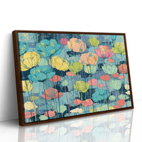 Poppy Pond, Impressionist Rainbow