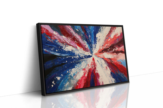 Freedom's Colors Dance At Dawn