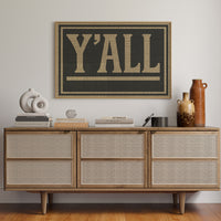 Y’ALL Mosaic Wall Art