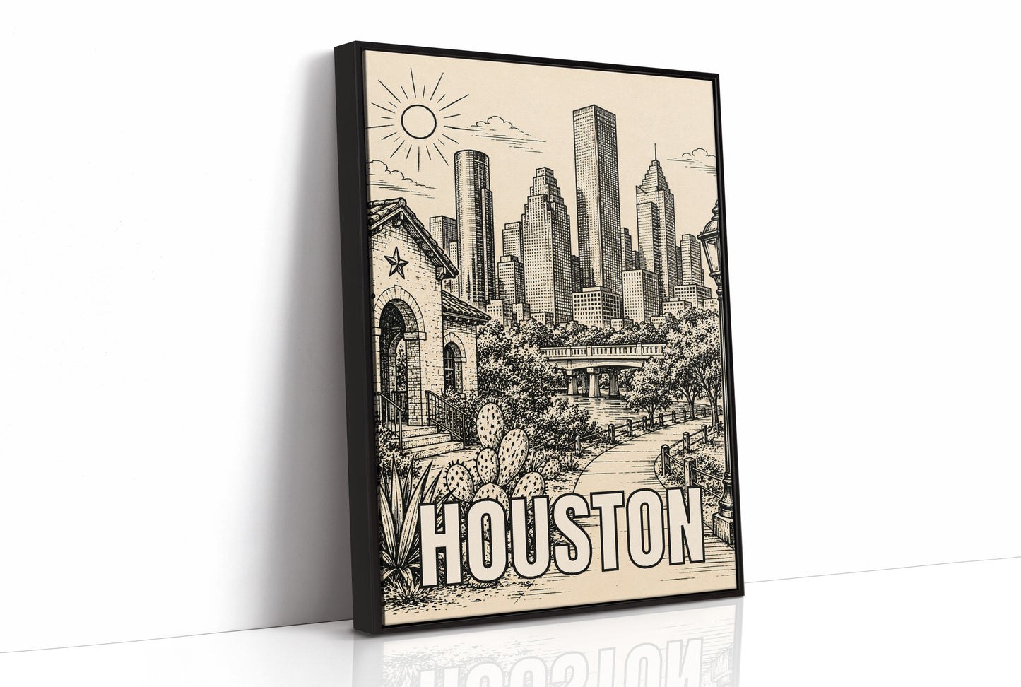 Houston, Bayou View