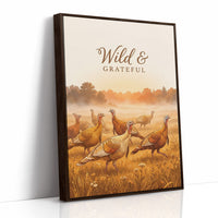 Wild & Grateful: Turkeys Leaving Town