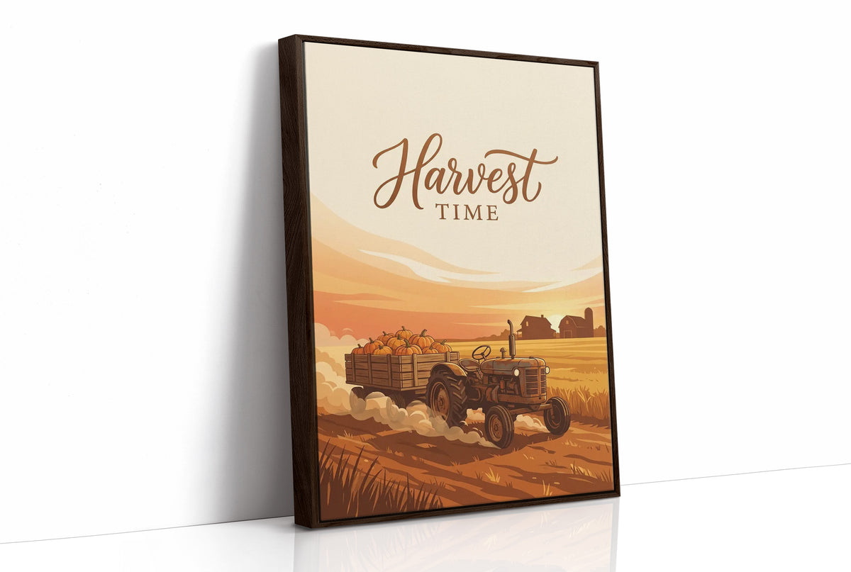 Harvest Time: Tractor Drives Itself