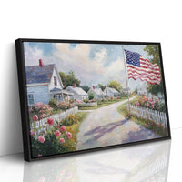 Where Roses Bloom and Flags Wave
