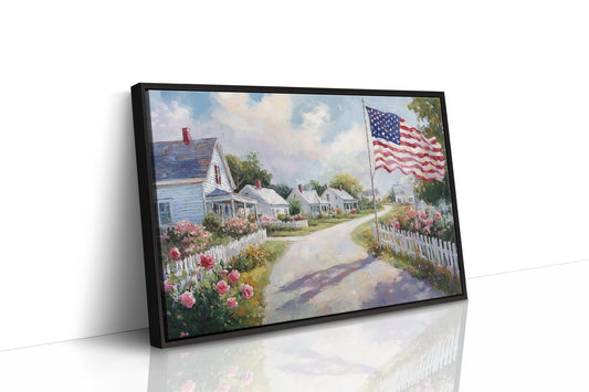 Where Roses Bloom and Flags Wave