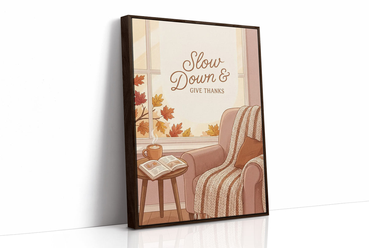 Slow Down & Give Thanks: Chair Already Claimed