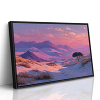 Rose Light Over the Dunes