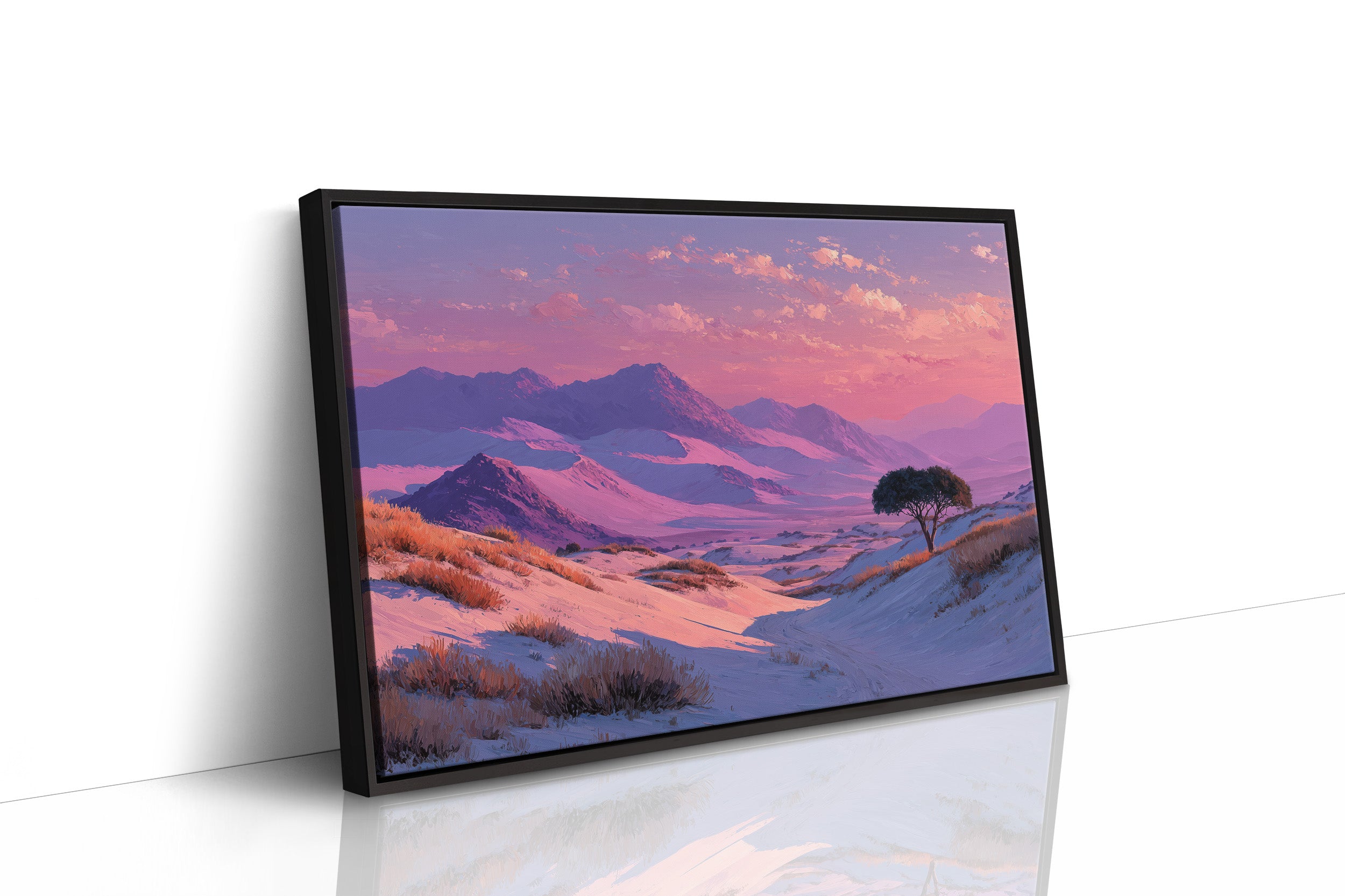 Rose Light Over the Dunes